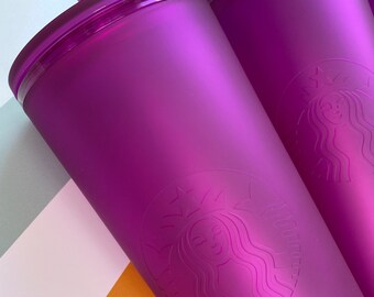 Starbucks Purple Soft Touch Tumbler, Starbucks 2022 Tumbler, Starbucks Cup, Starbucks Tumbler, Starbucks Soft Touch