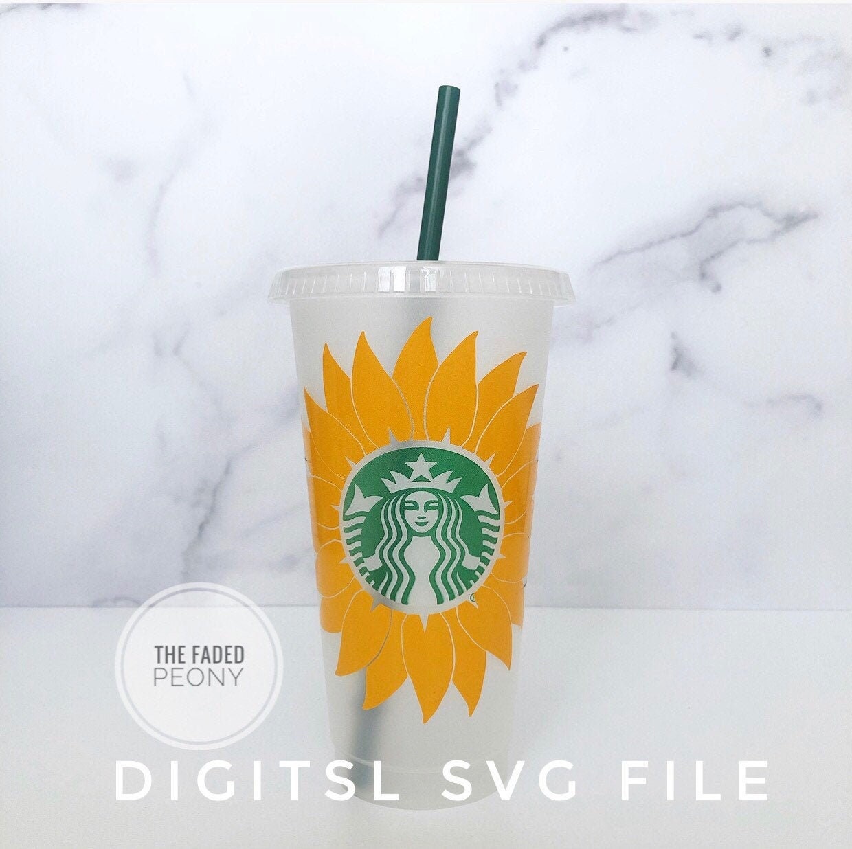 Download SVG for Starbucks Cup Sunflower Starbucks svg svg Files ...