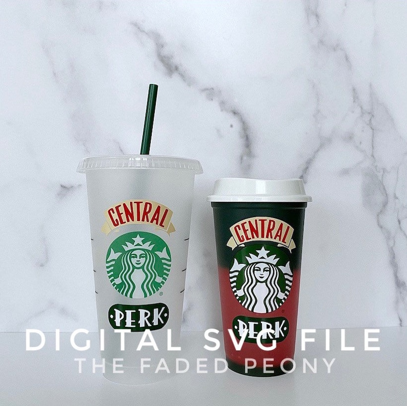 Download Central Perk SVG SVG for Starbucks Cup svg Files for ...