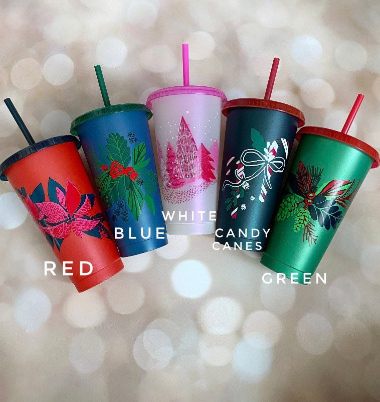 Starbucks Tumbler, Starbucks Christmas Cup, Starbucks Cup Personalized, Starbucks  Holiday Cups, Reusable Tumbler, Candy Cane, Poinsettia -  Israel