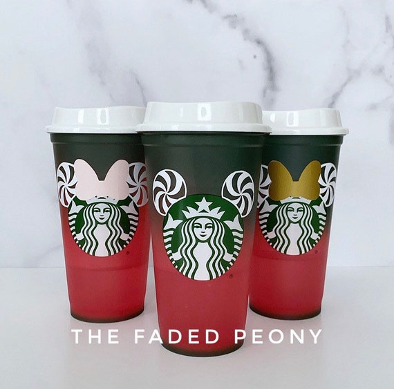 Starbucks Red Cup Day 16oz Reusable 2020 2021, Green Red Color