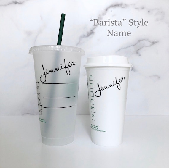 Color Changing Starbucks Cup Personalized Starbucks Cup 