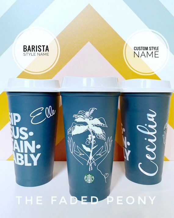 DIY Customized Starbucks Cups - Personalize With a Name! - Jennifer Maker