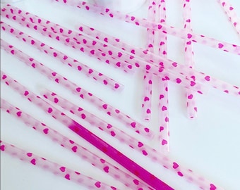 Straw for Starbucks Tumbler, Reusable Straw, PER STRAW, Color Changing Straws, Straw for Starbucks Cup, Valentine Reusable Straw