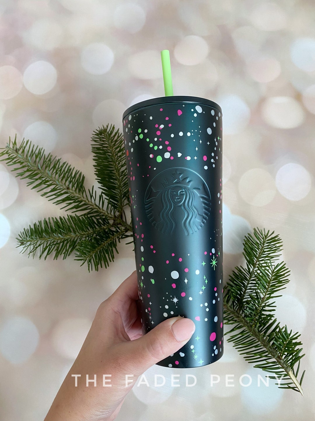 Starbucks Stainless Tumbler Starbucks Christmas Tumbler Etsy