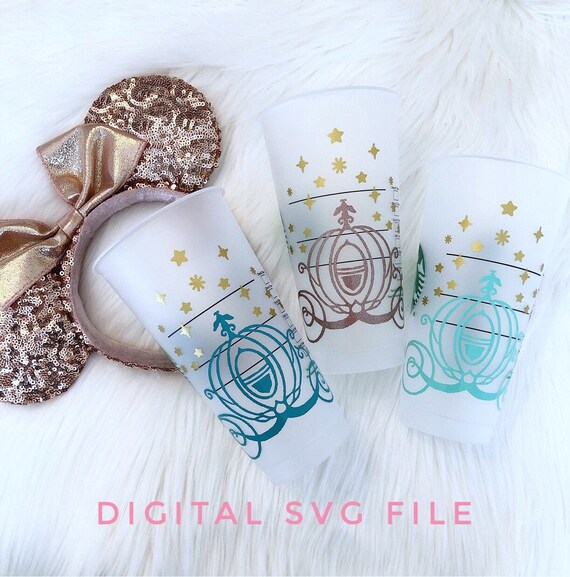 Download Svg For Starbucks Cup Princess Svg Svg Files For Cricut Etsy