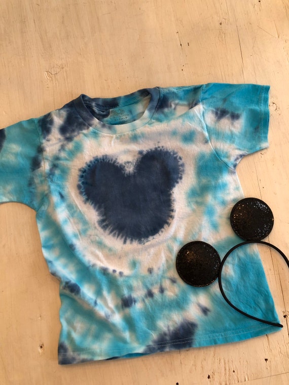 Tie dye mickey mouse shirt Clearance