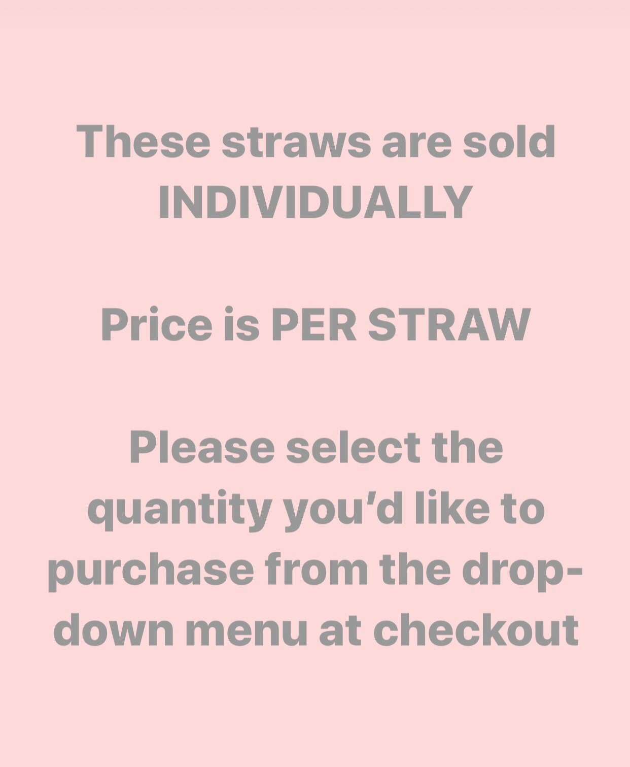 Straw for Reusable Tumbler, PER STRAW, Reusable Straw, Straw for