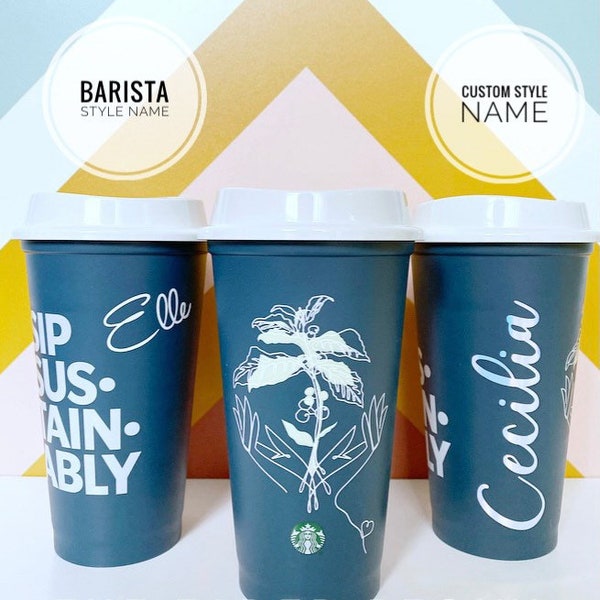 Starbucks Earth Day Cup, Starbucks 2022 Cup, Starbucks Tumbler, Starbucks Cup, Personalized Starbucks, Starbucks Sip Sustainably Cup