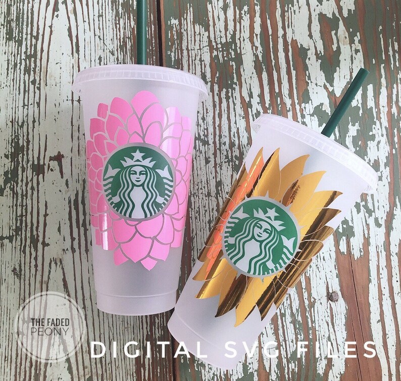 Free Free 166 Starbucks Cup Flower Svg Free SVG PNG EPS DXF File