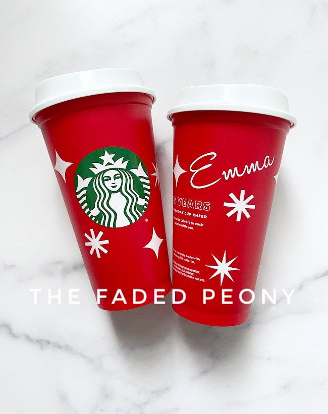 Celebrating 25 years of Starbucks (mostly) red holiday cups