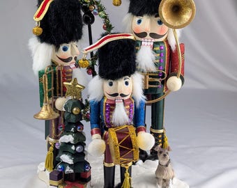 Vintage Bombay Company Nussknacker-Band Weihnachtsfigur 4300858 Originalverpackung
