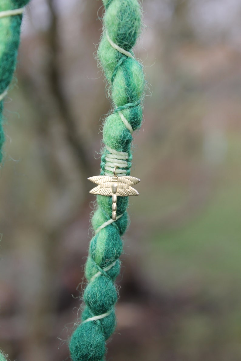 Hairwrap Dreadwrap Macrame Felted