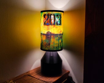 Table lamps perfect for your favorite desk lamp or anywhere you need design, light and style. Art lamp, Accent Lamp, Walking Dead, unique