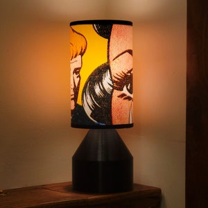 Table lamps perfect for your favorite desk lamp or anywhere you need design,light and style. Pop Art, Accent lamp,  Art lamp, Art Deco,