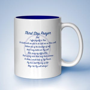 Third Step Prayer Mug