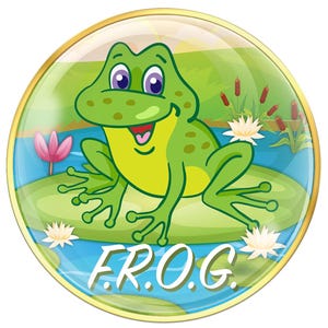 Recovery Chip - FROG (Fully Rely on God)