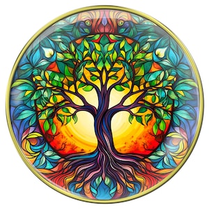Tree Of Life Recovery Medallion Growing Along Spiritual Lines Years 1-40