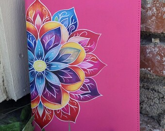 Lotus (Hot Pink) Double Book Cover for Big Book and 12n12
