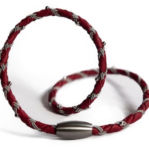 AVAN Deluxe Sami ketting, lederen ketting, Zweeds Nordic Design