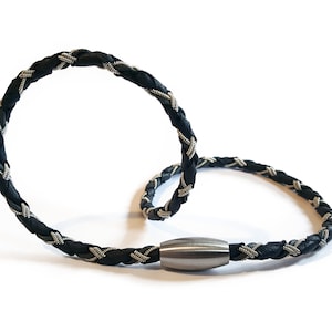 NORAVAN Sami ketting, lederen ketting, lederen choper, Zweeds Nordic Design, ketting Lapon