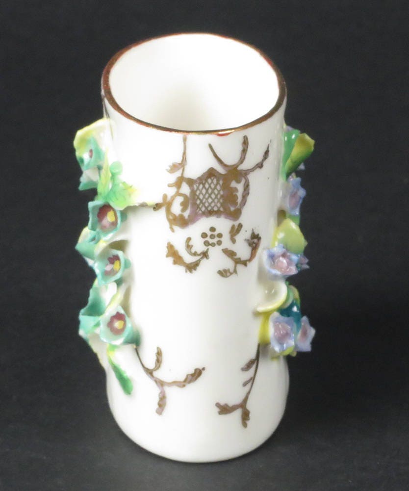 Hokutosha Toothpick Holder Made in Occupied Japan Vintage Gold Etsy