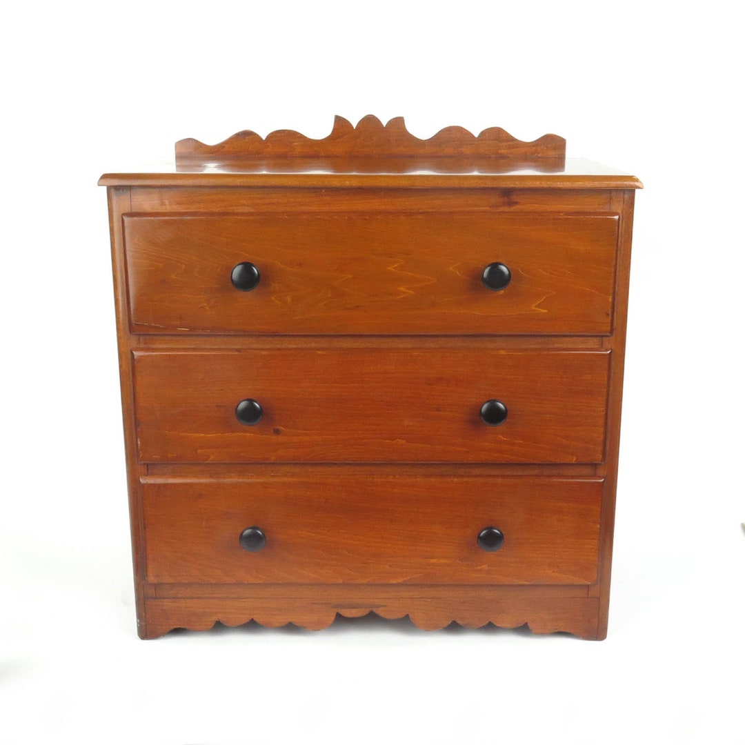 Antique Miniature Chest of Drawers Dresser Folk Art Etsy