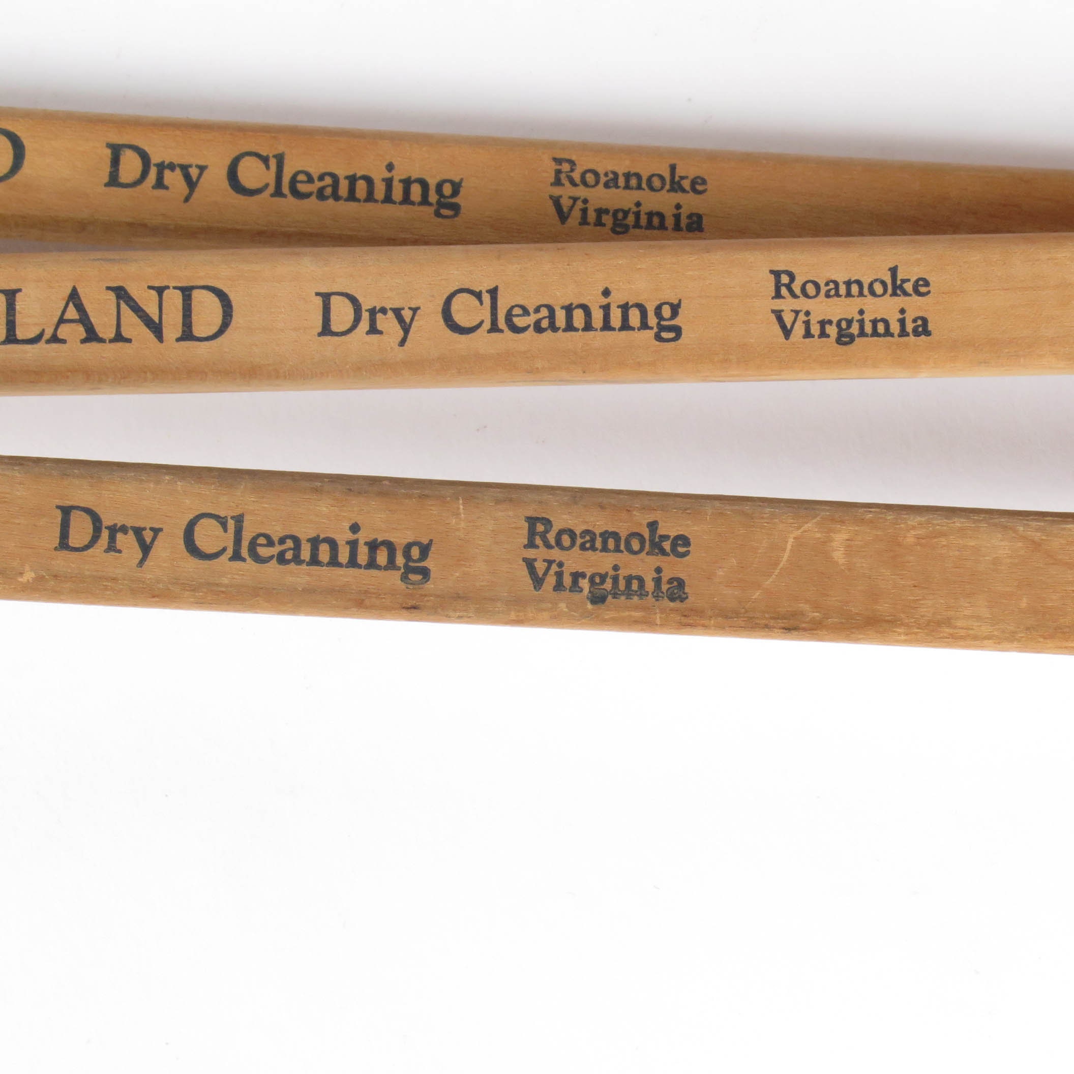 Vintage Hangers C D Garland Dry Cleaning Roanoke VA Franklin 