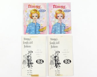 Ideal Tammy Family Booklets Vintage Doll Fashions