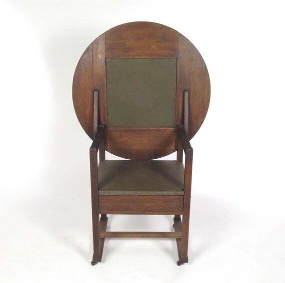 Antique Oak Hutch Table Settle Tavern Chair Combo Flip Tilt Top Swivel Drawers