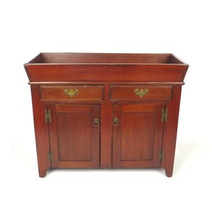 Antique Dry Sink Kitchen Cabinet Cupboard