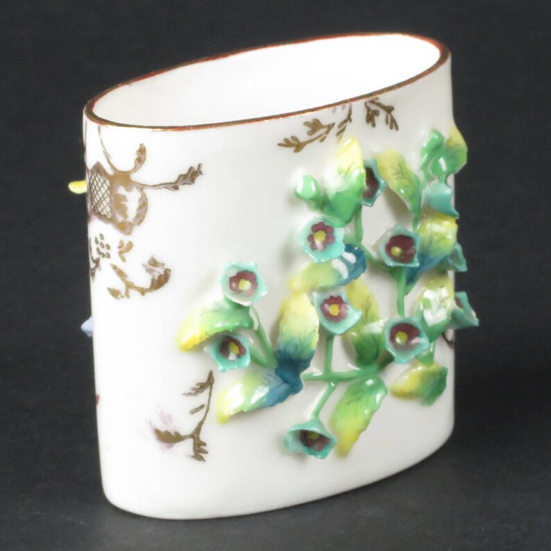 Hokutosha Toothpick Holder Made in Occupied Japan Vintage Gold Etsy