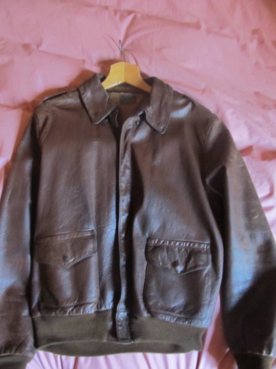 WW2 A-2 Flight Leather jacket