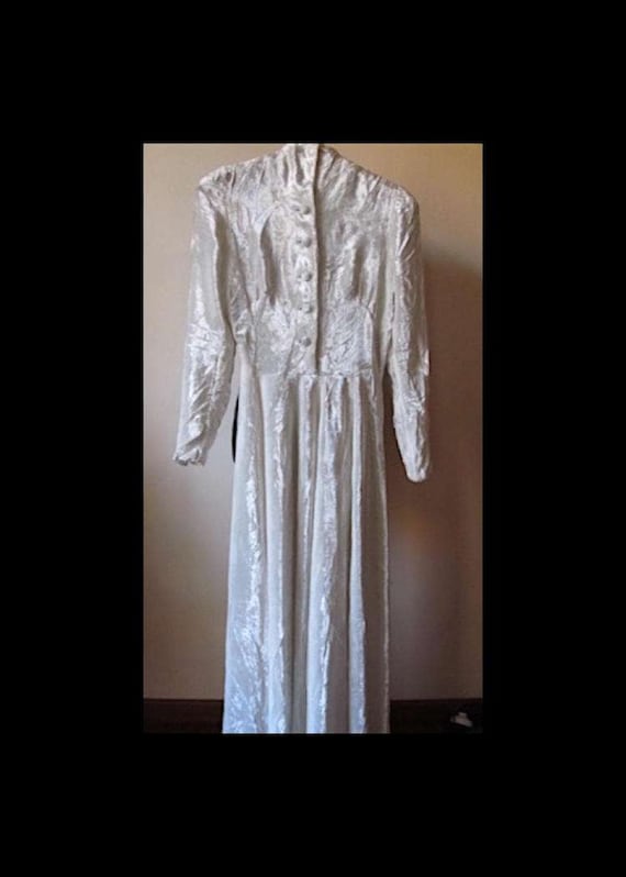 1930s velvet dress