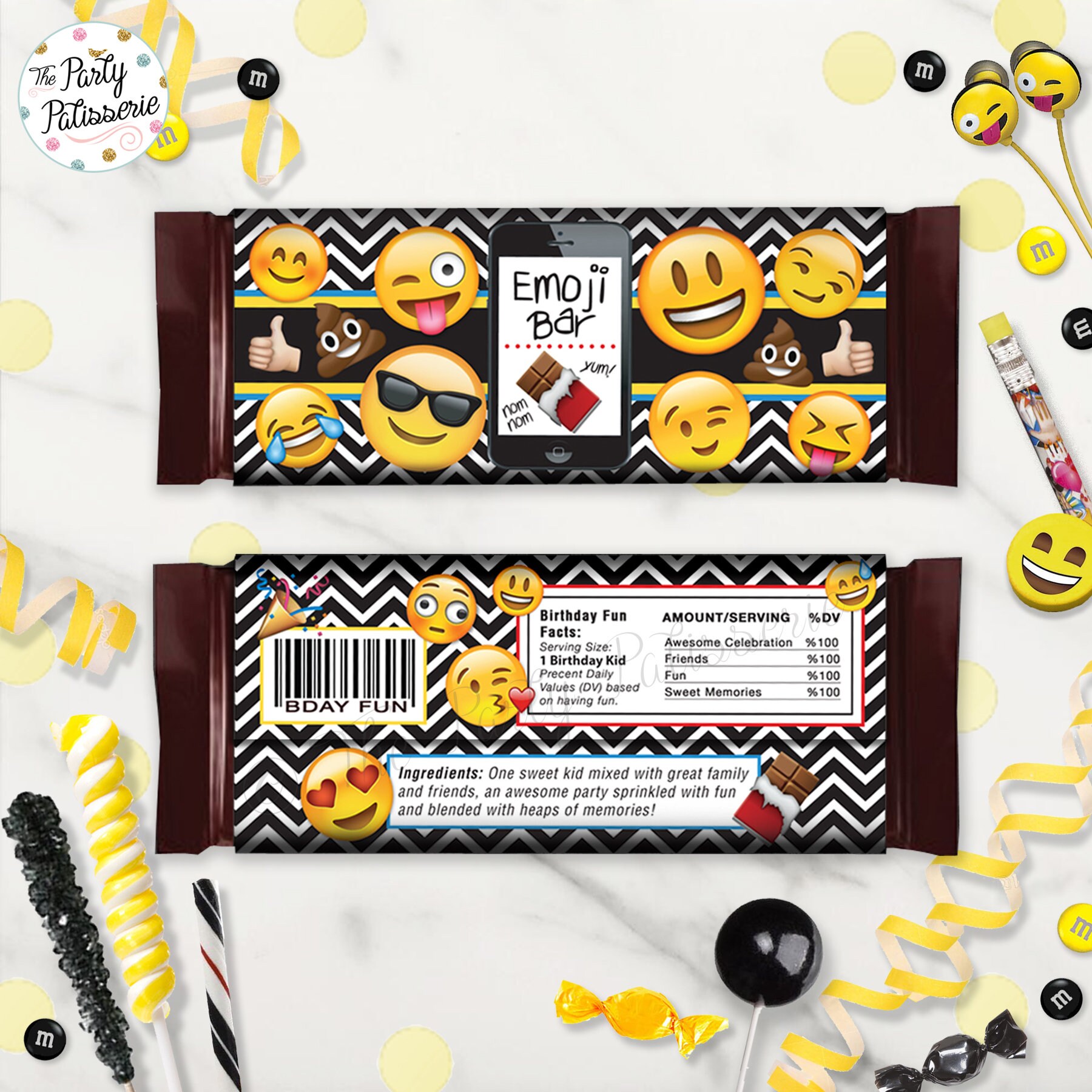 Bonbons Emoji Crotte - Menthe Chocolat (20g)
