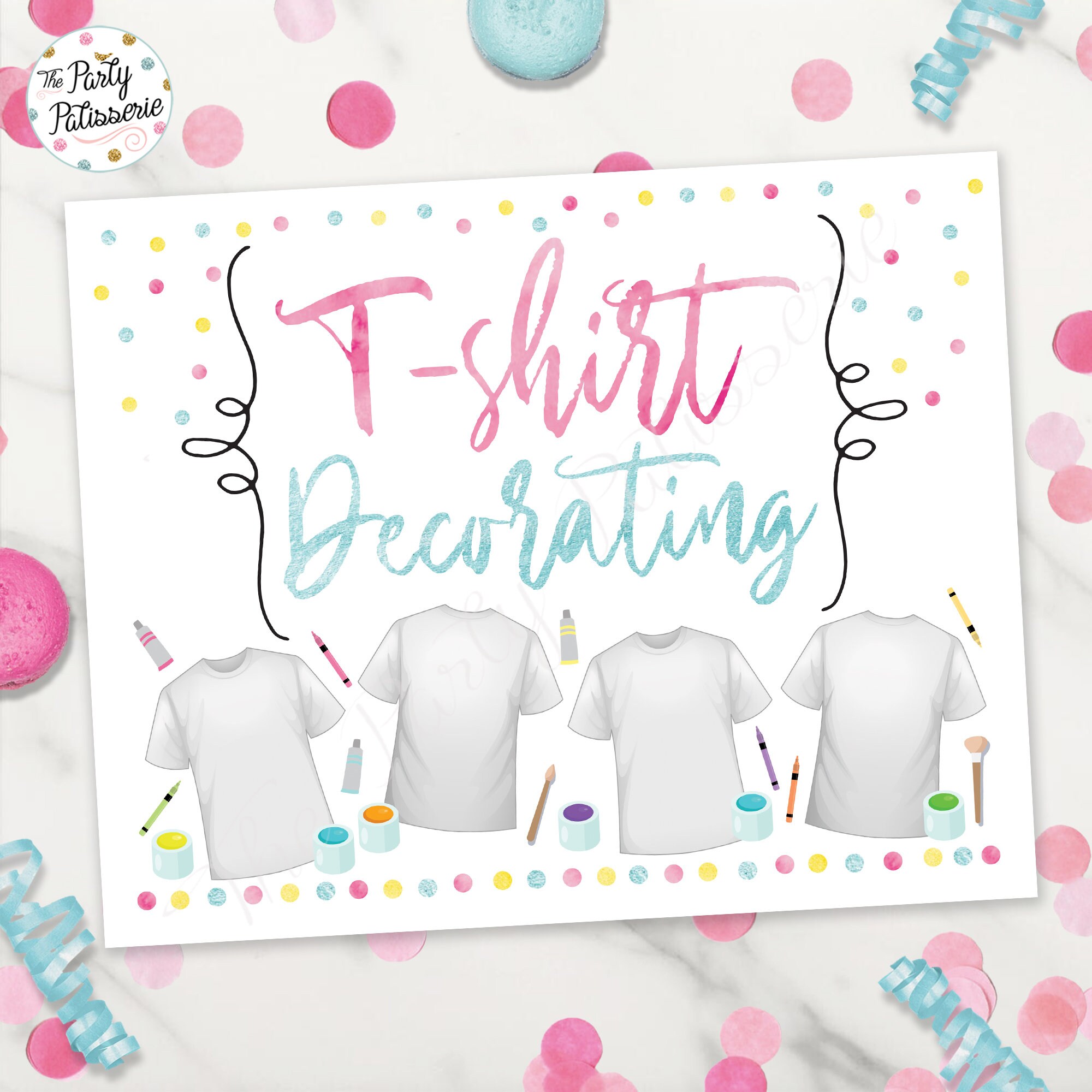 Pyjamas Signs T-shirt Decorating Sign, Pancakes and Pajamas Party, Digital File ...