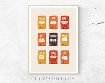Taco Bell Poster; Motivational Quotes; Foodie Printable; Taco Bell Sauce; Foodie Gifts