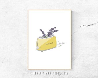 Toaster Wall Art - Etsy