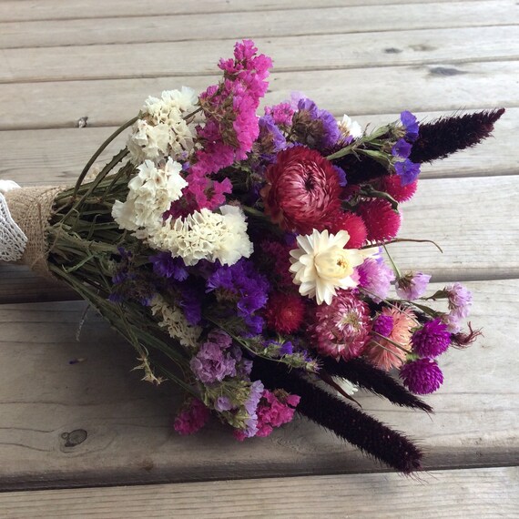 Dried Flower Bouquet Etsy Canada