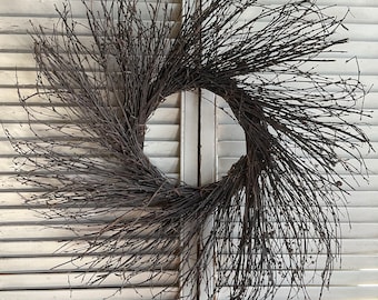 Twig wreath