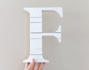 White Wood Letter, Gallery Wall Decor