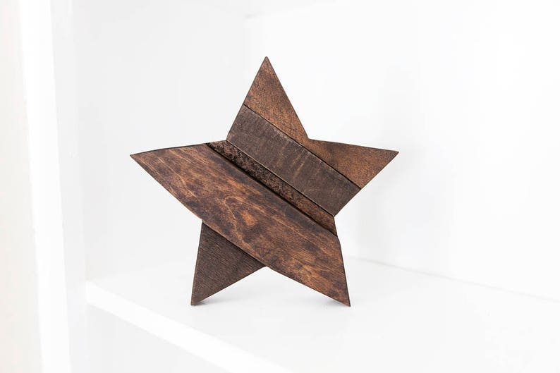 Rustic Home Decor, Farmhouse Decor, Wood Star, Country Home Decor, Reclaimed Wood, Wall Room Decor, Wooden Star Decor image 8