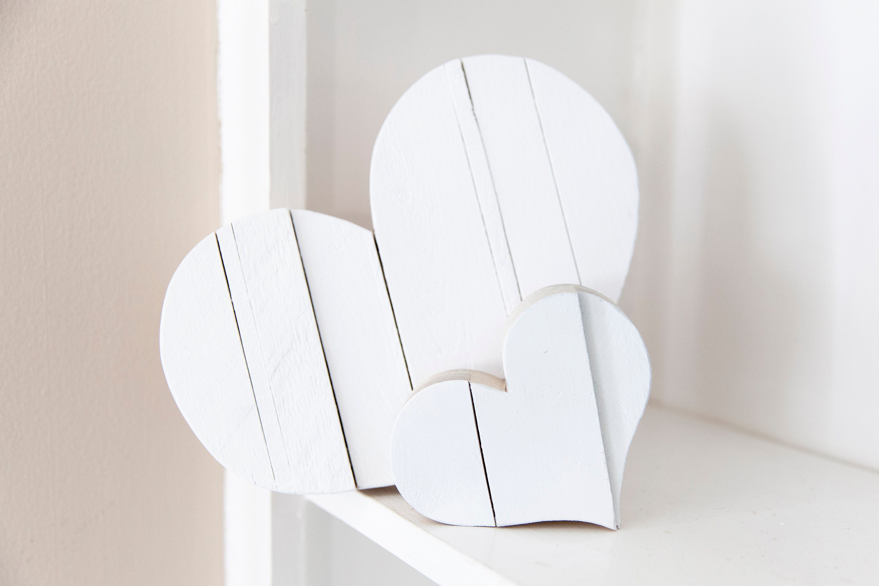 Heart Wall Decor Wood Heart Wall Decor Heart Decor Wooden Etsy