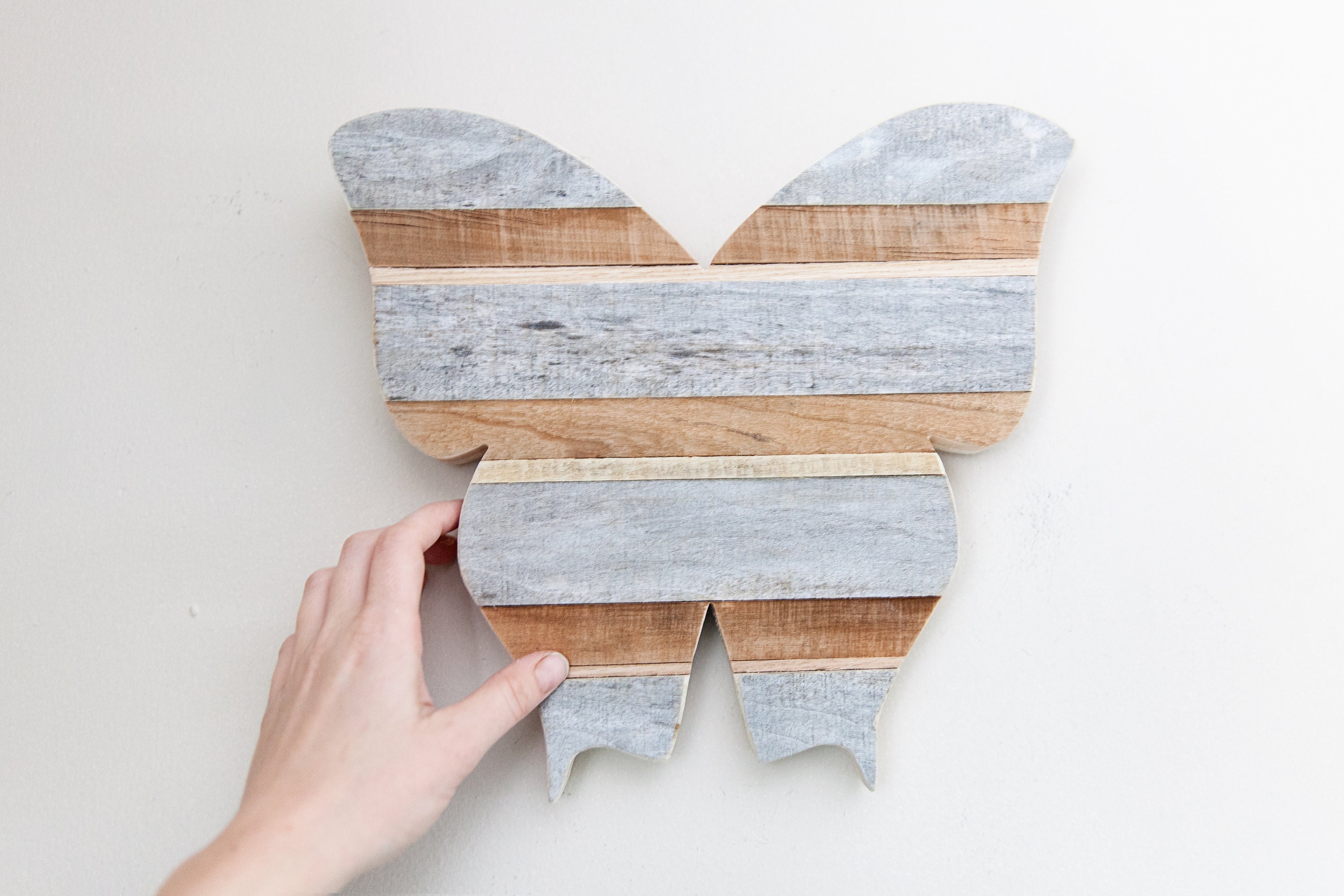 Butterfly Wooden Wall Decor Butterfly Wall Art Butterfly Etsy