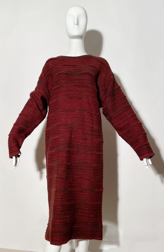 Issey Miyake Knit Sweater Dress - image 1