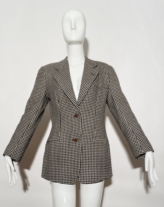 Calvin Klein Houndstooth Blazer