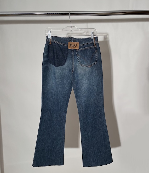 Dolce and Gabbana Low Rise Cropped Jeans - Etsy