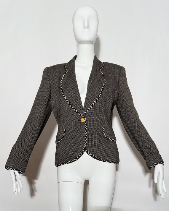 Christian Dior Herringbone Blazer