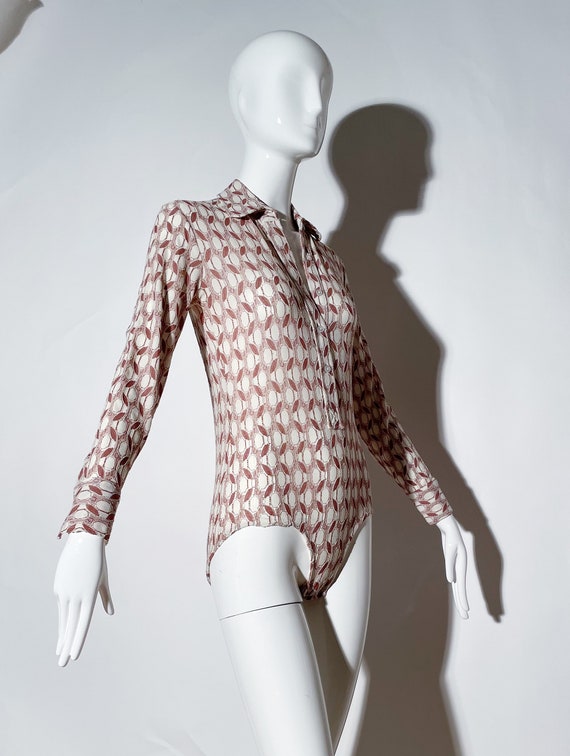 Saks Fifth Avenue 70s Bodysuit - image 3