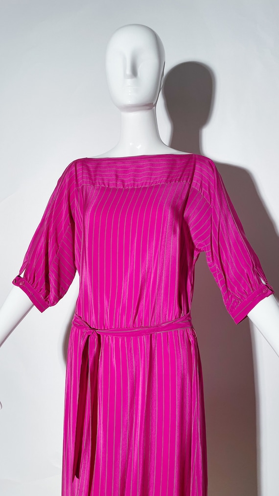 Diane Von Furstenburg Pink Silk Dress